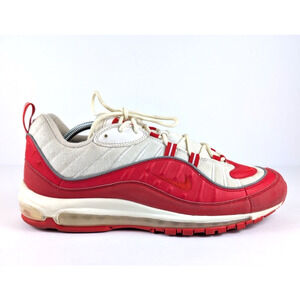 Nike Air Max 98 University Red Mens Size 13 Athletic Running Shoes Sneakers